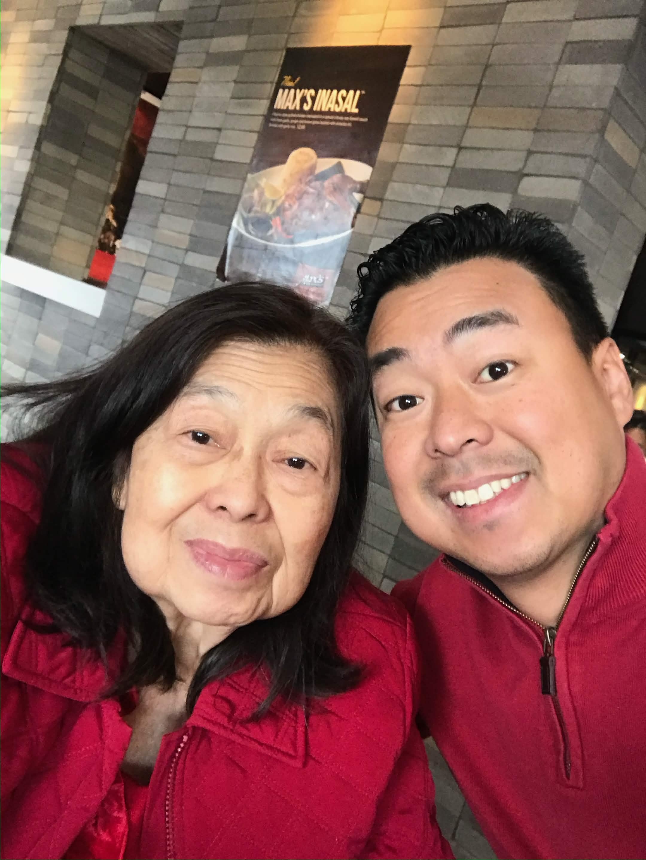 Victoria sharing a selfie moment
