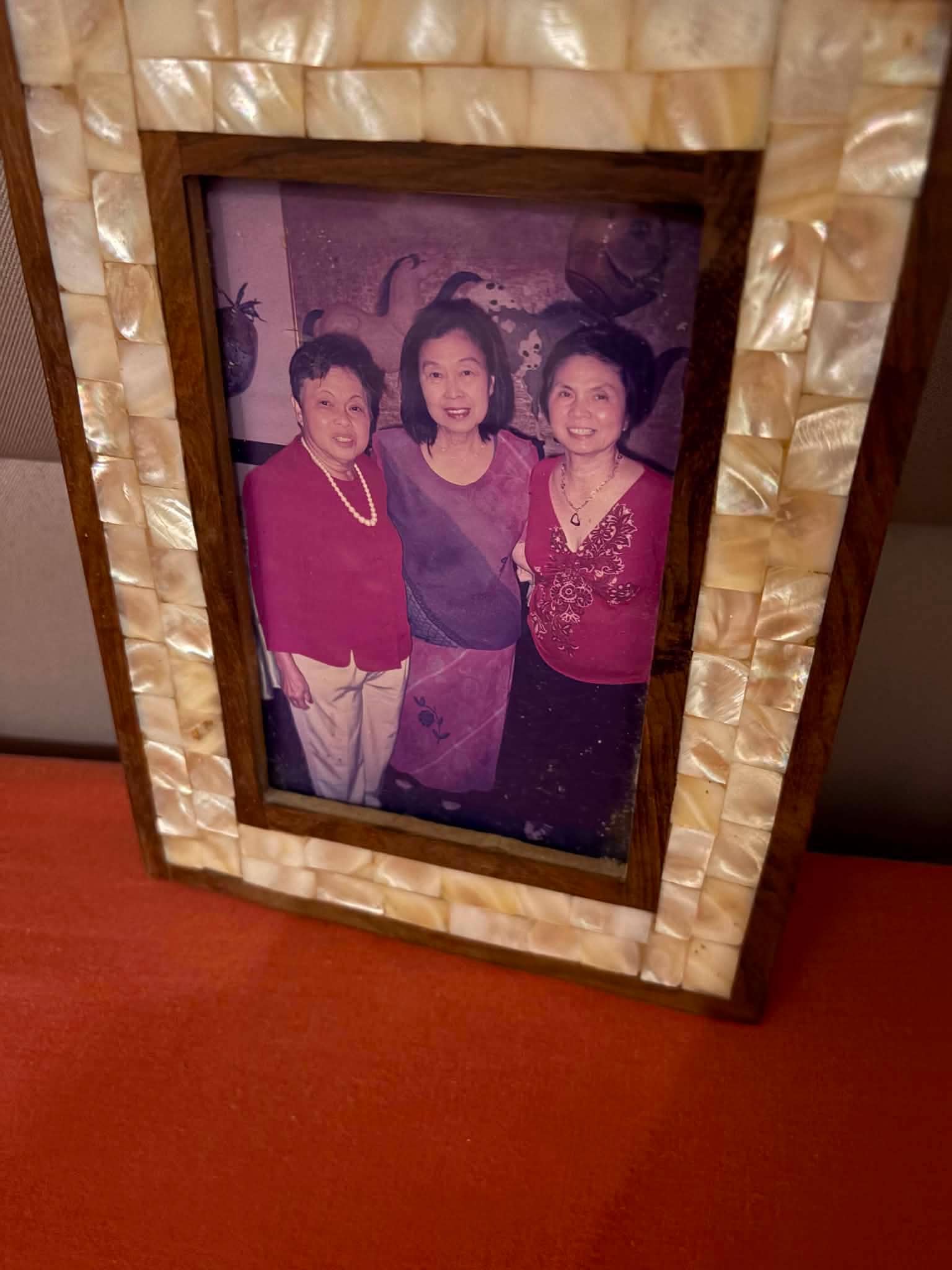 Sisters Esther, Betty, and Rita together